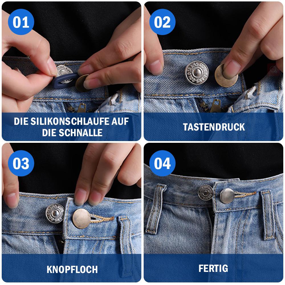 3PCS * Magische Jeans Knöpfe Hosenerweiterung