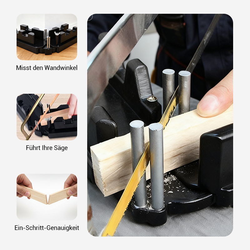 ⏳ Begrenzte Zeit 50% Rabatt💥 2-in-1 Mess- und Gehrungssägen Werkzeug