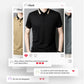🔥Herren Stretch Ice Silk Kurzarm-T-Shirt mit Revers