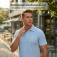 Zweiteiliges Sommer-Set für Herren aus Polohemd und Shorts