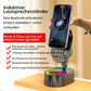 5-in-1 Handyhalterung mit kabellosem induktivem Audio-Bluetooth-Lautsprecher
