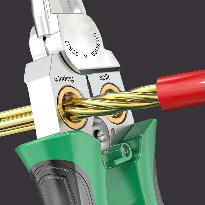 🔥10-in-1-Multifunktions-Drahtabisolierschere mit elektrischem Test