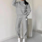 🍂 Frühherbst-Sonderaktion mit 50 % Rabatt！ ⌛️ Lässiges Sweatshirt 2-teiliges Set mit Linie