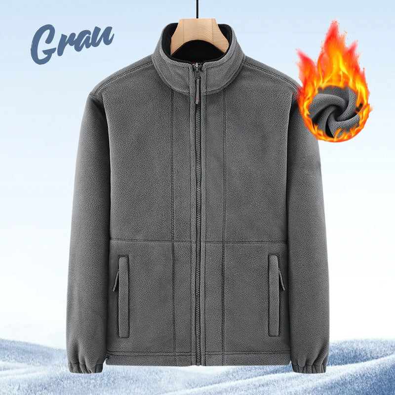 🍂 Herbst-/Winter-Sonderangebot 73% Rabatt 🍁Herrenjacke mit doppelseitigem Fleece