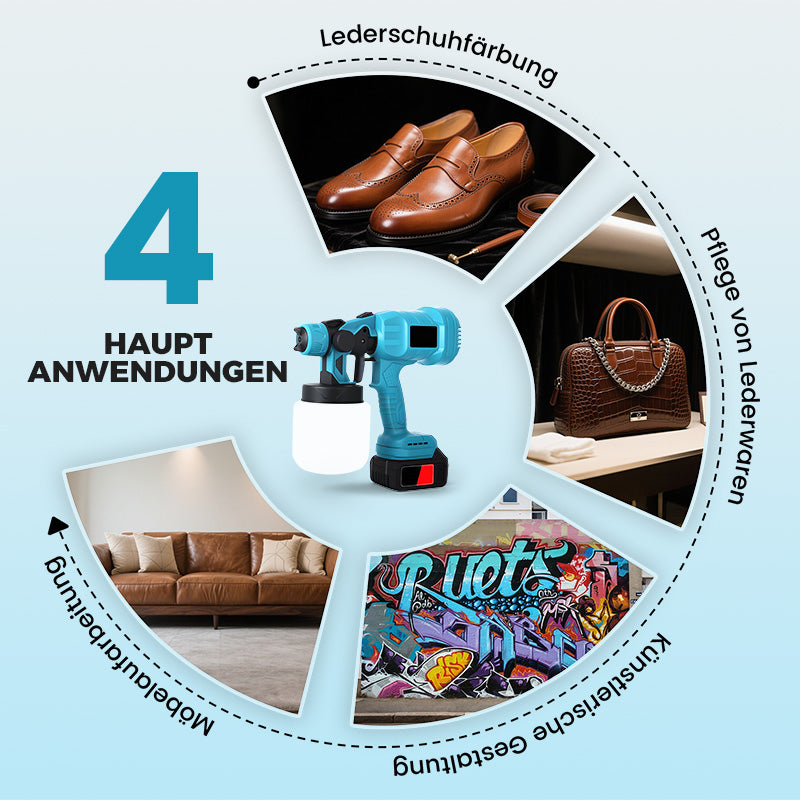 🔥🔥 70 % Rabatt + Gratisversand! 💥 🎨 Kabelloses elektrisches Farbspritzgerät – Schnell, sauber und effizient