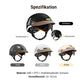 🛡️Atmungsaktiver, leichter und stoßfester Motorradhelm