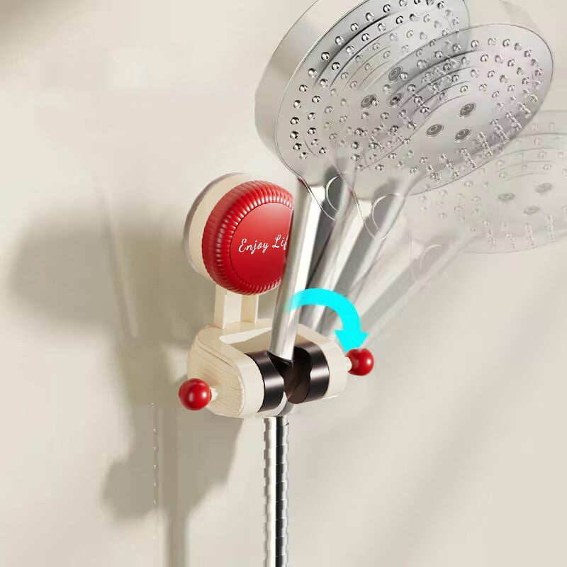 🚿🌟 Verstellbare Duschhalterung mit Saugnapf – Installation ohne Bohren, 360° drehbar 💦✨