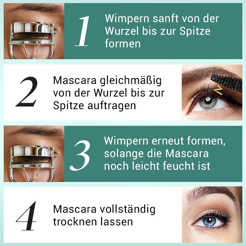 🔥2025 Heißer Verkauf🔥Wasserfest, schweißfest, verlängernde und schwunggebende Mascara✨