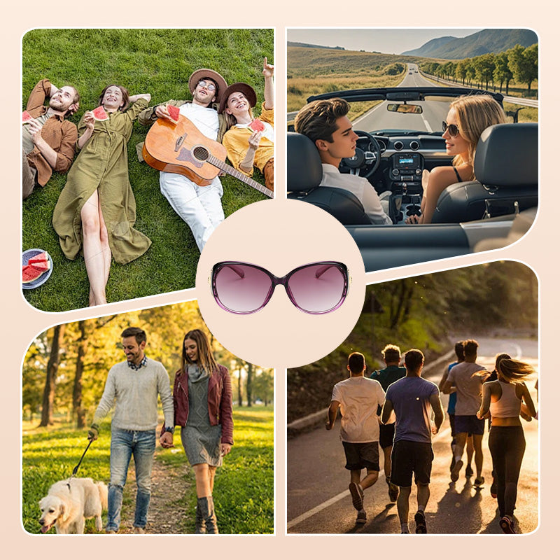 💕2025 Explosion💕Damen-Sonnenbrille in Übergröße