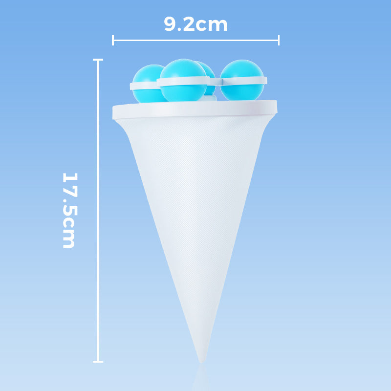 Schwimmender Filterbeutel-Waschball für Waschmaschinen