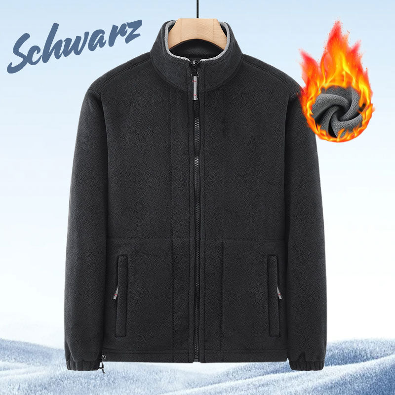 🍂 Herbst-/Winter-Sonderangebot 73% Rabatt 🍁Herrenjacke mit doppelseitigem Fleece
