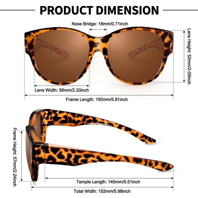 🔥Zeitlich begrenzte Aktion 49% Rabatt😎UV400 Schutz Überzieh-Sonnenbrille