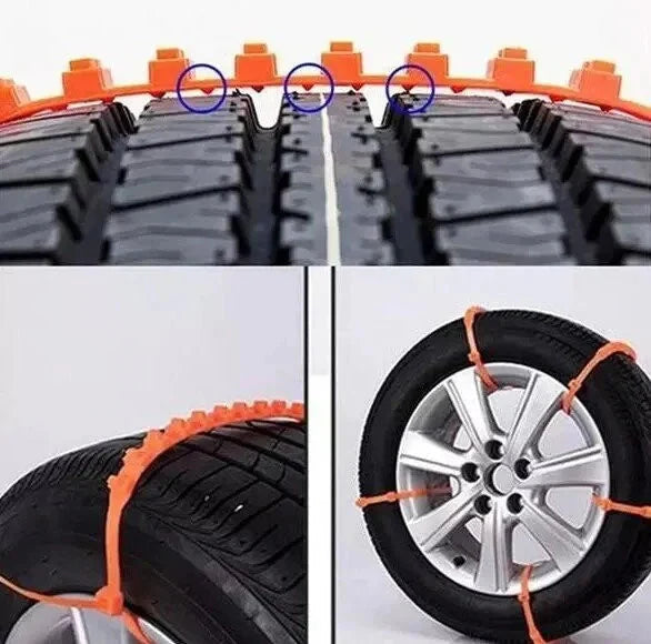 📉Zeitlich begrenzte Preissenkung📉Haben müssen- Rutschfeste Autoreifen-Schneeketten