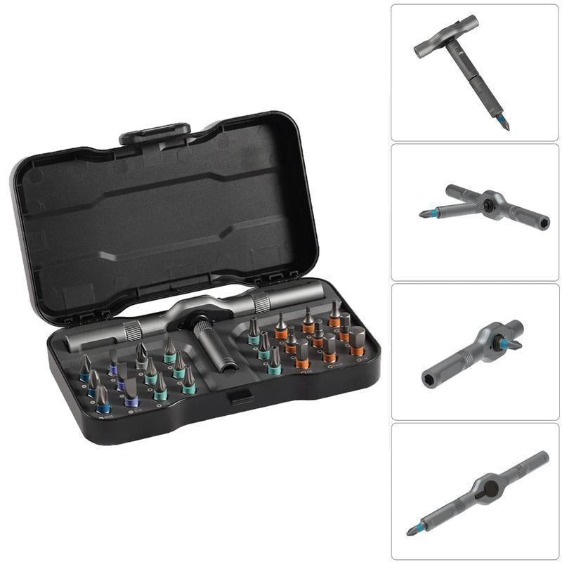 24/42-teiliges Magnet-Schraubendreher-Set mit Etui
