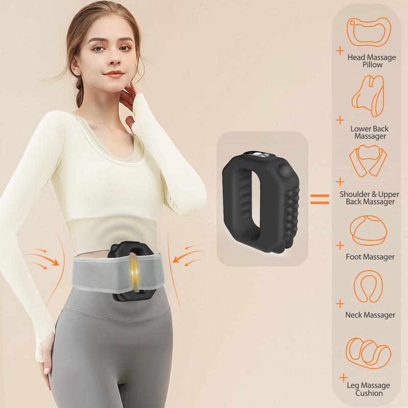 3-in-1-Vibrationsmassagegerät mit Faszienring