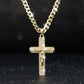 ✝️ 50% RABATT! ✨ Jesus-Kreuz-Anhänger (14K Vergoldet) – Spiritueller Schutz, Hochwertige Verarbeitung & Perfekt Als Bedeutungsvolles Geschenk 🎁