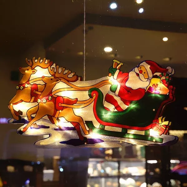 🔥Weihnachts-Sonderangebot – 50 % Rabatt!🎄 Weihnachts-Fensterlichter💡