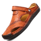 🔥Große Größe Weiches Leder Männer Atmungsaktive Outdoor-Sandalen