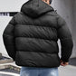 Thermojacke mit Kapuze und Kordelzug für Herren