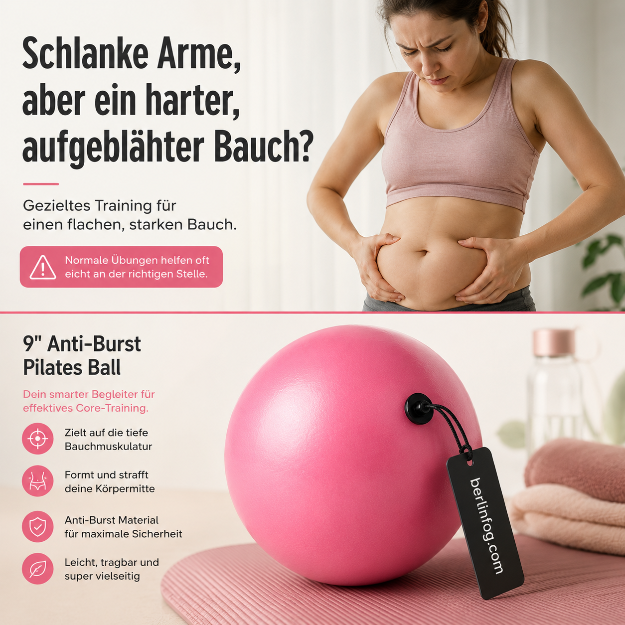 🔥Solange der Vorrat reicht 49 % Rabatt!🎉Explosionsgeschützter Yoga-Ball mit Wabenstruktur