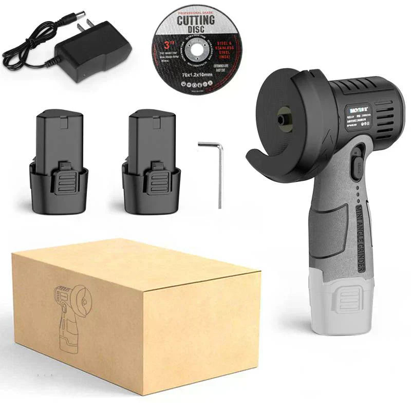 ⏳Zeitbegrenztes Angebot🧰12V Mini-Winkelschleifer mit Schneidscheibe