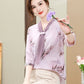 🔥Buy 2 get free shipping🔥Summer Fashion V-Neck Flutter Belt Chiffon Shirt