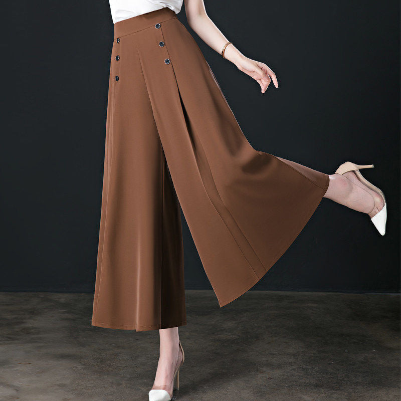 👖 50% RABATT JETZT ! 🔥 Falten-Weitbeinhosen – Schmeichelhafte Silhouette, Bequemer Tragekomfort & Vielseitiger Stil 💃