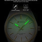 💎Herrenuhr mit einfachem Business-Stahlarmband