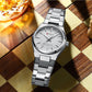 💎Herrenuhr mit einfachem Business-Stahlarmband