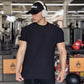 🔥 KAUF 2, BEKOMM 1 KOSTENLOS! 🏋️‍♂️👕 Männer V-Ausschnitt Kurzarm Muscle-Fitness-Shirt Perfekt sitzend, atemaktiv, zeigt deinen sportlichen Stil!