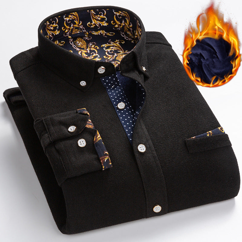 👔Black Friday 50% RABATT JETZT! ✨ Herren Samtgewebe Hemd - Elegante Struktur mit Atmungsaktivem Tragekomfort für Business & Freizeit 🌟💼