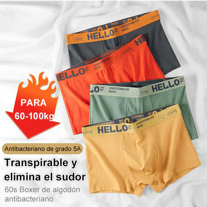 50% de descuento🔥Boxer de algodón antibacteriano