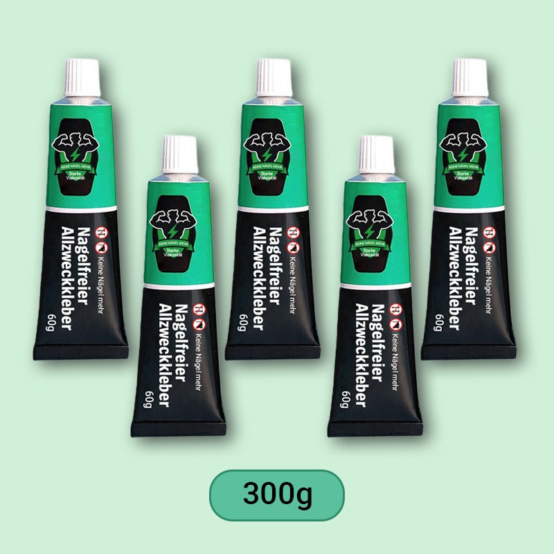 Universeller, starker, nagelfreier Kleber, wasserfest und kein Bohren erforderlich