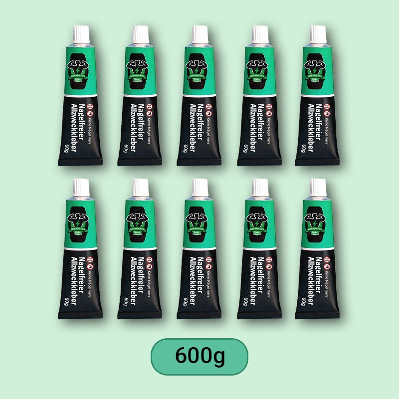 Universeller, starker, nagelfreier Kleber, wasserfest und kein Bohren erforderlich