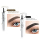💜Heißer Verkauf-50% Rabatt💜3D-Wasserfester Microblading Augenbrauenstift mit 4-zackiger Spitze