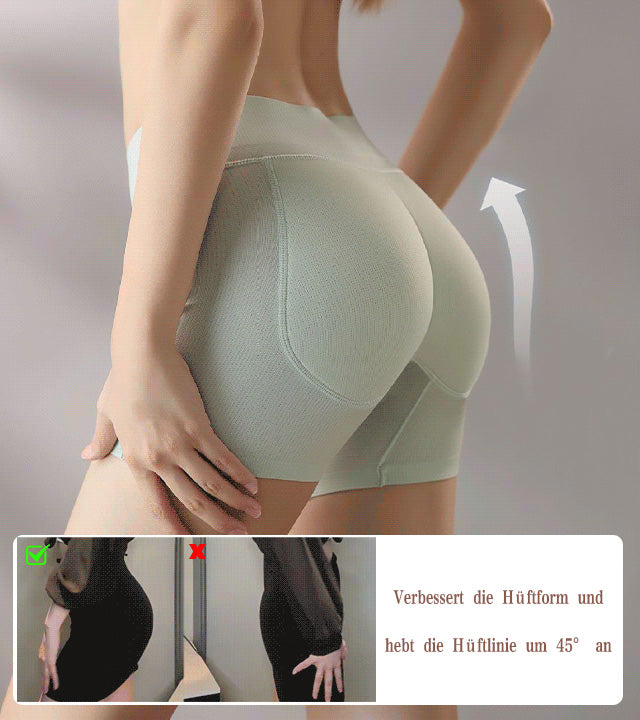 🔥Heißer Verkauf🔥Latex Falsche Gesäß Quadrat Winkel Unterwäsche💖