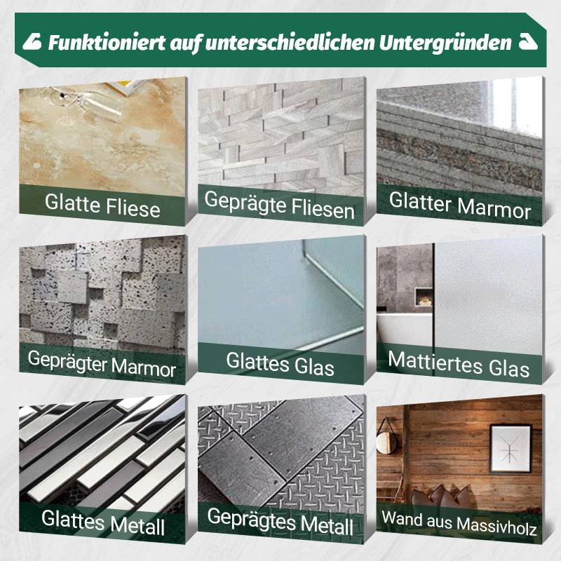 Universeller, starker, nagelfreier Kleber, wasserfest und kein Bohren erforderlich