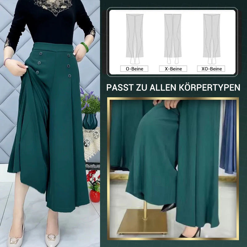👖 50% RABATT JETZT ! 🔥 Falten-Weitbeinhosen – Schmeichelhafte Silhouette, Bequemer Tragekomfort & Vielseitiger Stil 💃