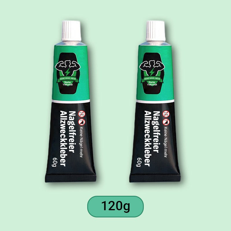 Universeller, starker, nagelfreier Kleber, wasserfest und kein Bohren erforderlich