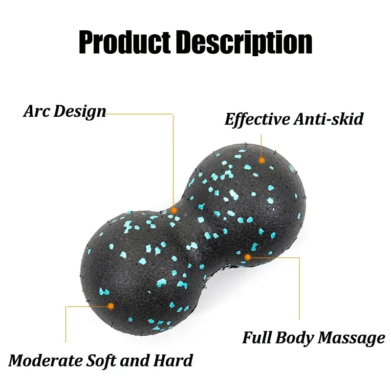 Erdnussförmiges Massageball-Set