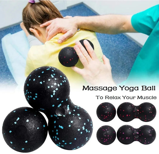 Erdnussförmiges Massageball-Set