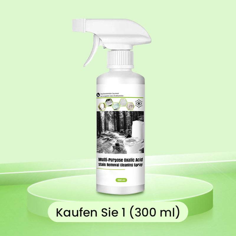 💖Kaufen Sie 2 und erhalten Sie 1 gratis. Kostenloser Versand✨Mehrzweck-Oxalsäure-Fleckenentfernungsspray💦