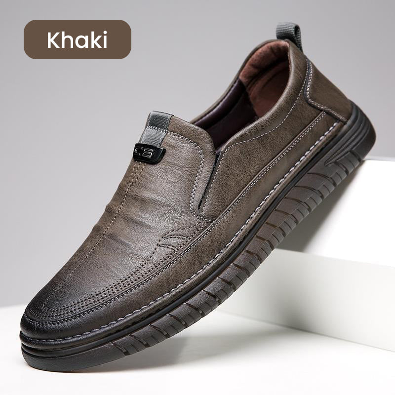 Bequeme Freizeitschuhe aus Leder für Herren