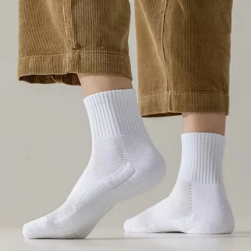 Antitranspirant Baumwoll-Socken mittellang