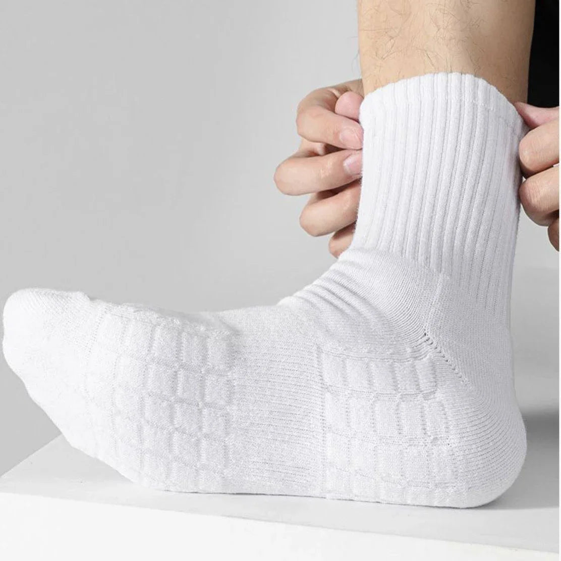 Antitranspirant Baumwoll-Socken mittellang