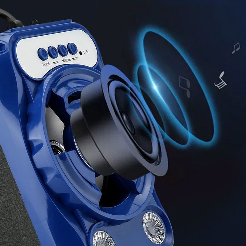 Pousbo® [Schockierende Klangqualität] Tragbarer Bluetooth-Lautsprecher