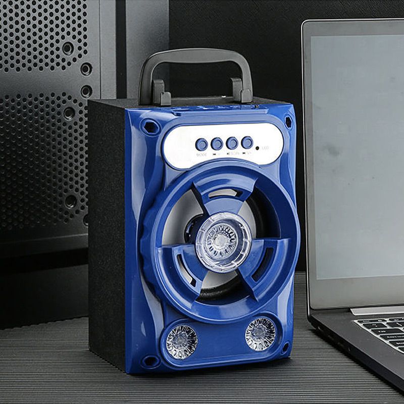 Pousbo® [Schockierende Klangqualität] Tragbarer Bluetooth-Lautsprecher