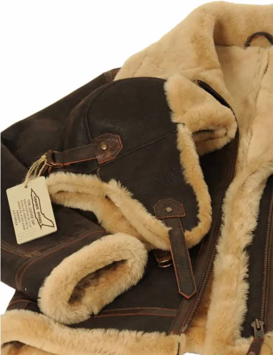 Fliegerjacke, schwere Ausführung🔥Kostenloser Versand