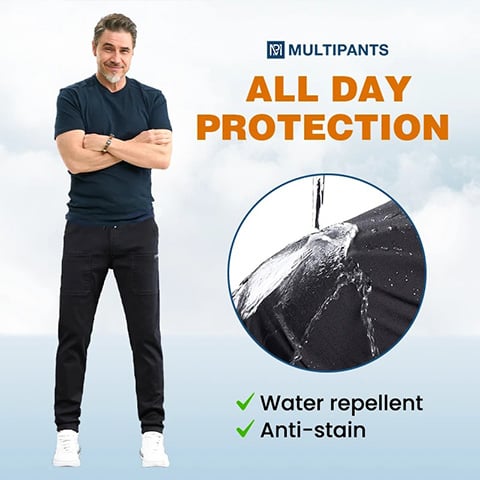 🎁Hot Sale 55% OFF🔥MultiPants – Strapazierfähige Cargohose mit hoher Elastizität und mehreren Taschen