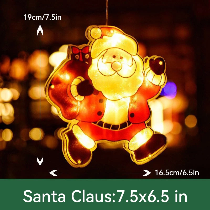 🔥Weihnachts-Sonderangebot – 50 % Rabatt!🎄 Weihnachts-Fensterlichter💡